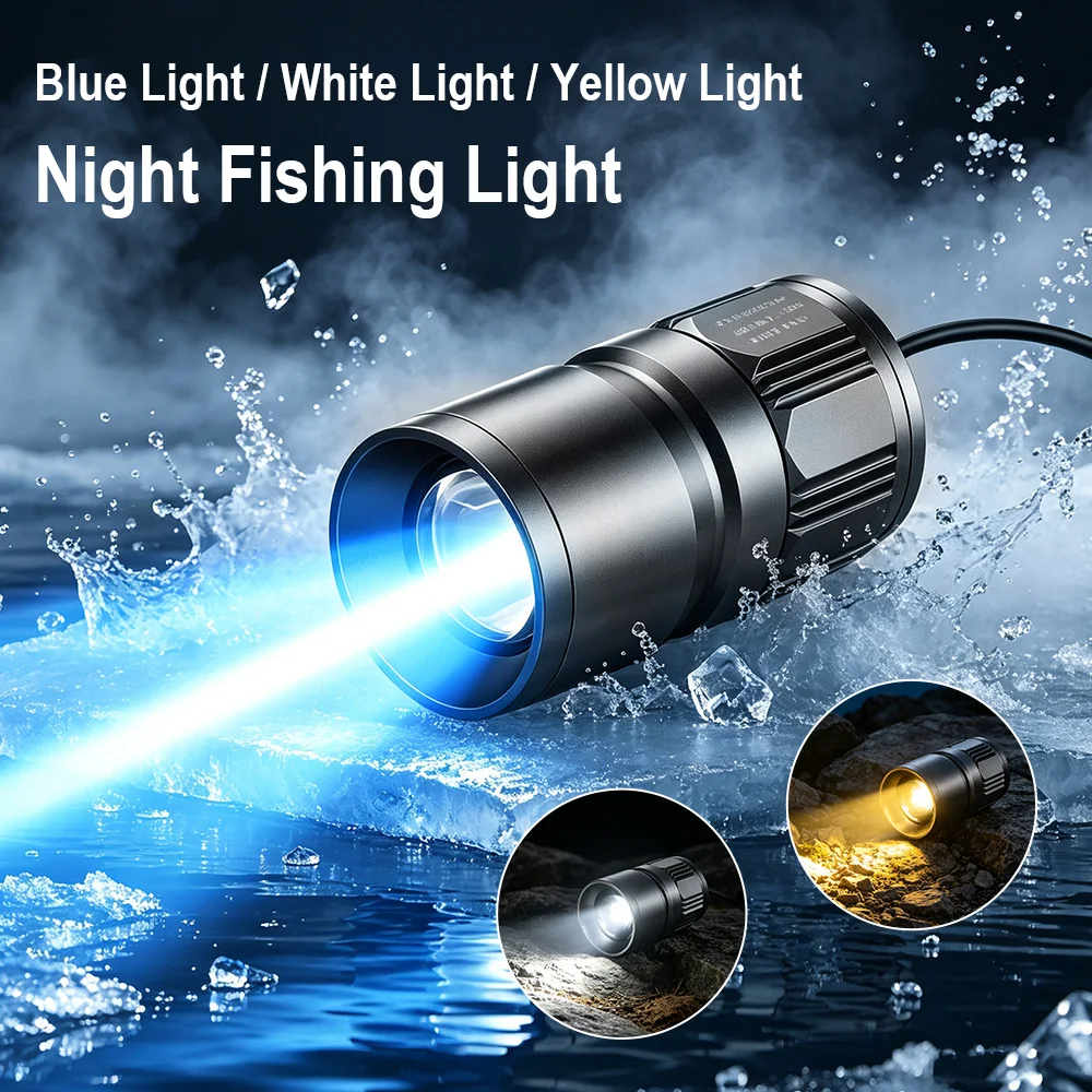Outdoor Hunting Bike - BORUiT 10W Bright Beam Zoomable Night
