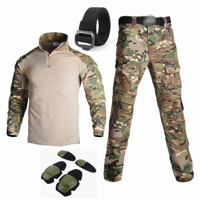 Outdoor Hunting Pants Women - Tactical Uniform Suits Milit Outdoor Camouflage