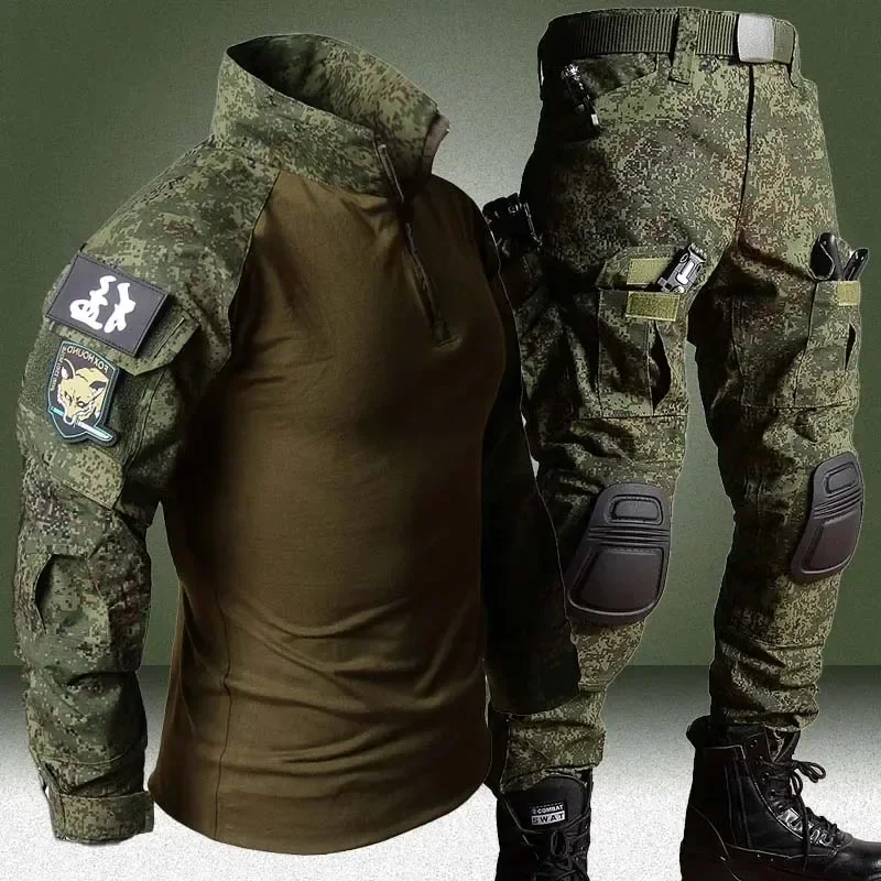 Outdoor Hunting Pants Women - Outdoor RU Camo Tactical Sets Breathable