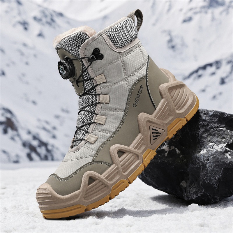 Warm Fur Outdoor Mens Combat T - Hunting Outdoor Boots 评论和价格