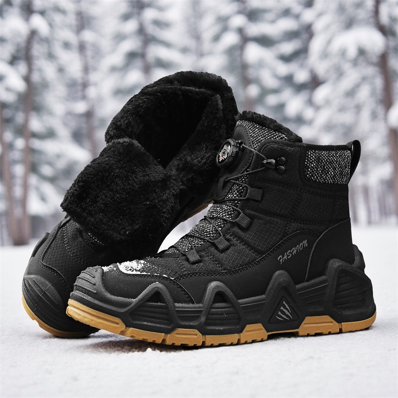 Warm Fur Outdoor Mens Combat T - Hunting Outdoor Boots 评论和价格