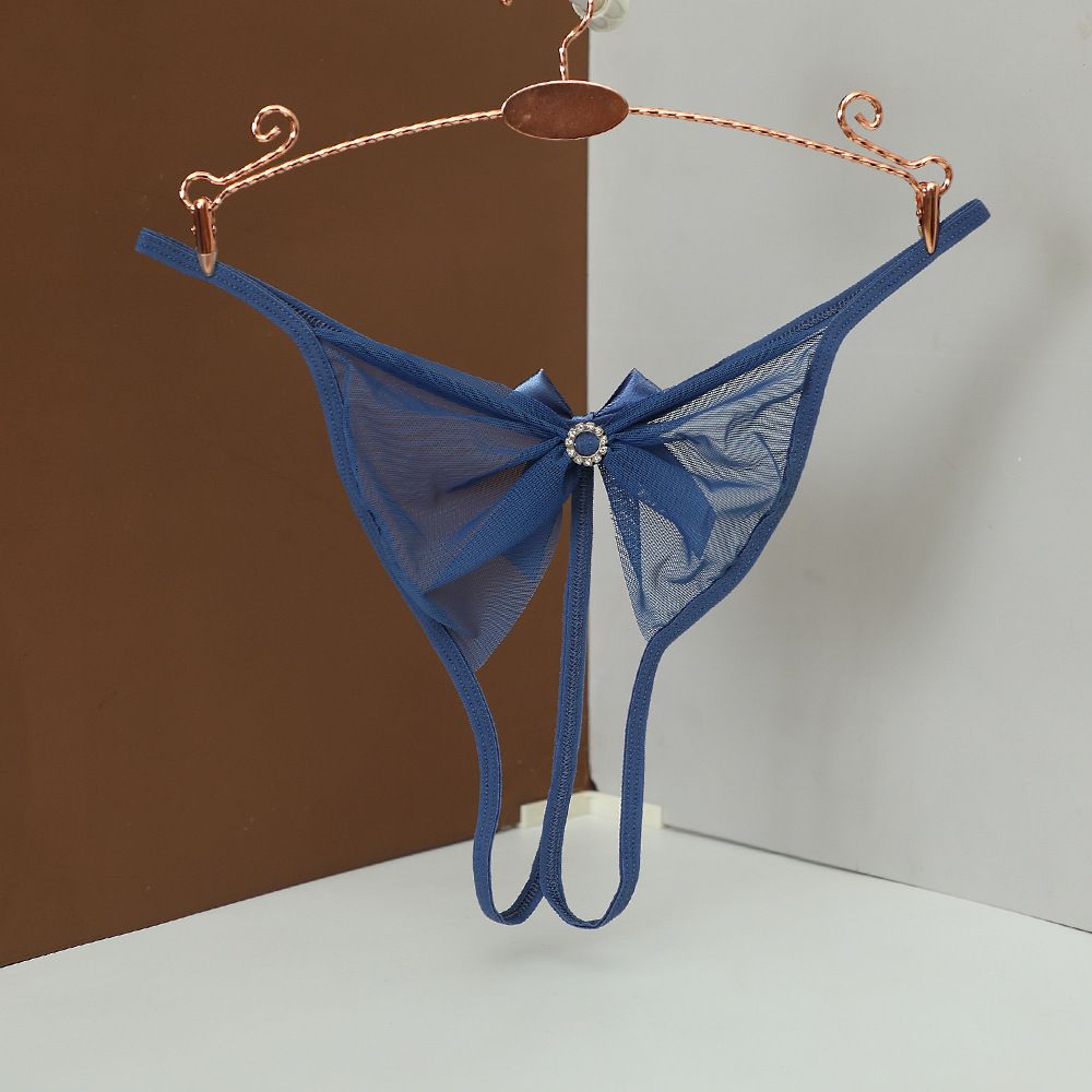 Women Cute Bow Mesh Lace Thong - Bow Stringer Tool 评论和价格