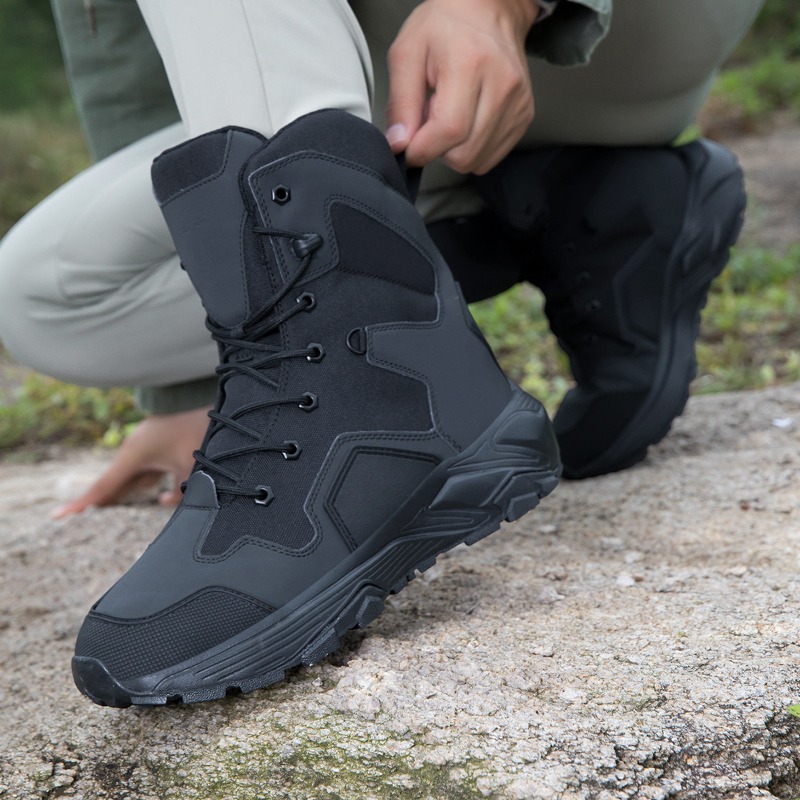 Men Tactical Boots Lace Up Wil - Wildman Hunting & Outdoor Linton'S Corner Silver Lakes 评论和价格