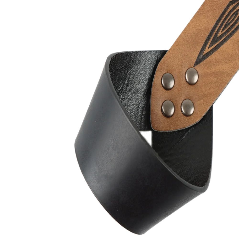 1pc Medieval PU Leather Sword  - Outdoor Hunting Tv 评论和价格