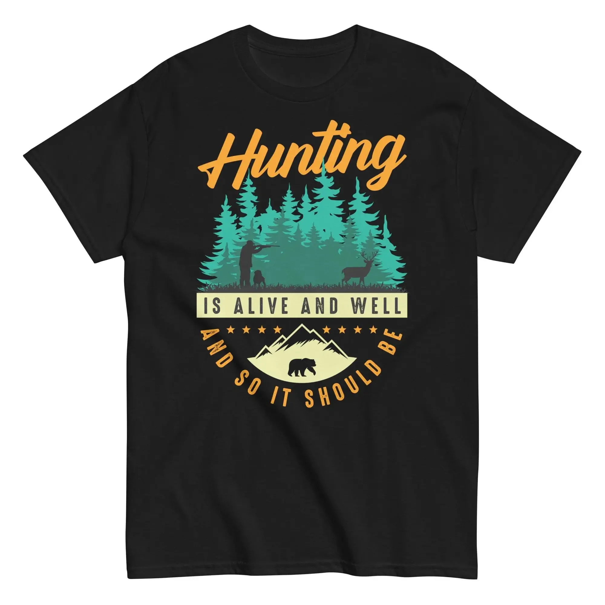 I Should Be Hunting T Shirt De - Wildman Hunting & Outdoor Linton'S Corner Silver Lakes 评论和价格