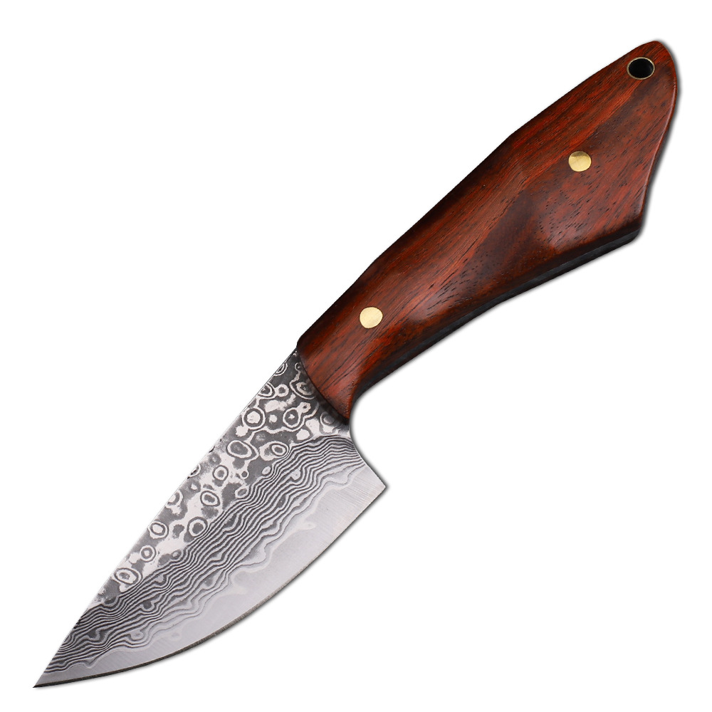 VG10 Damascus Steel Hunting  K - Hunting Camp Outdoor Kitchen 评论和价格
